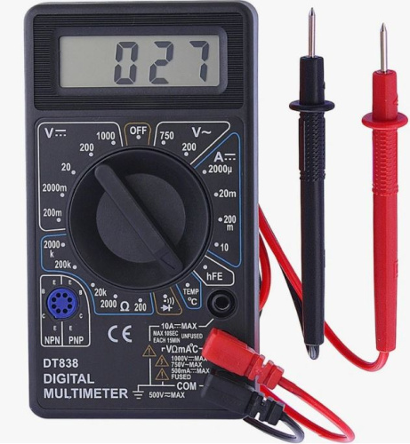 Мультиметр DT-838