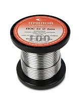 Припой с канифолью ПОС 61 d2мм 100гр Векта
