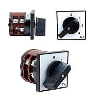Переключатель фаз PAKS-63/2  0-3  63A  Ui-690V 1-10