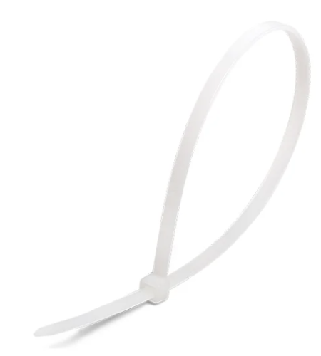 стяжки Fortisflex 5x400 белые стяжки Fortisflex 5x400 белые