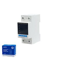 Реле контроля напряжения АС140-210V/230-300V 50/60Hz 1-63A  AVEL 1-120